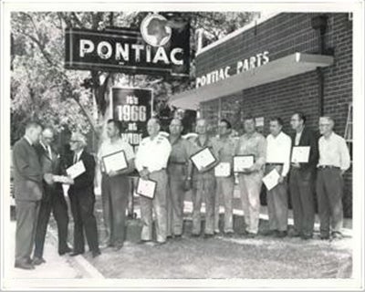 Old Photograph of Master Buick GMC in Augusta GA